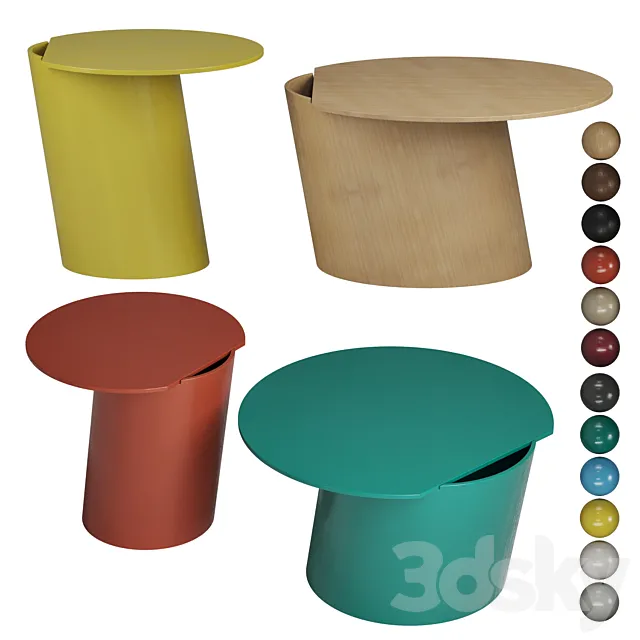 BIAS 50 & 70 | Coffee table By Crassevig 3DModel