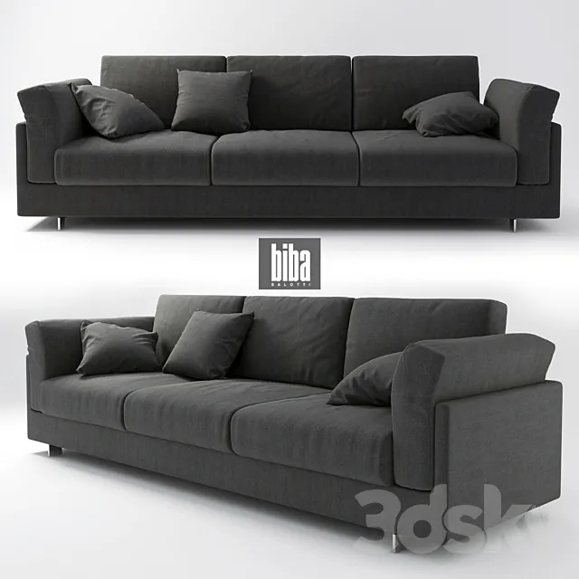 Biba salotti zeno 3DModel Biba salotti zeno 3DModel