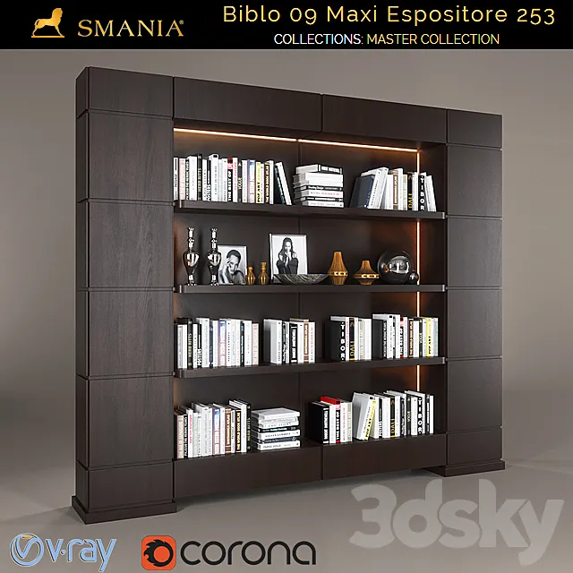 Biblo 09 Maxi Espositore 253 3D Model