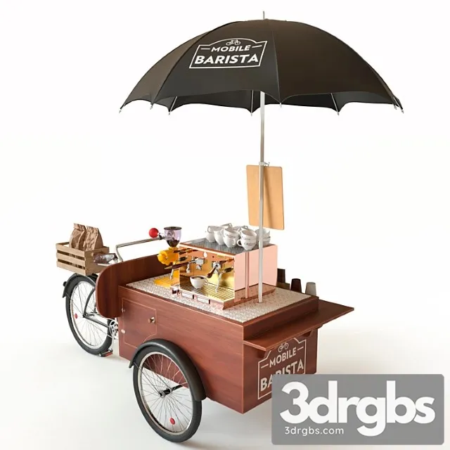 Bicycle Cafe 4 3D Model Download