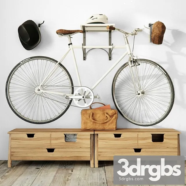 Bicycle storage system 3D Model Download