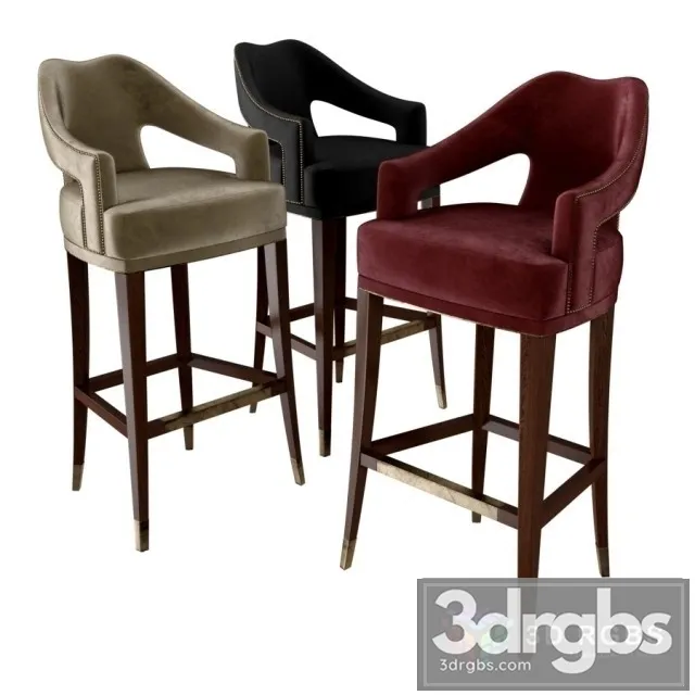 Biege Brabbu Chair 3D Model Download