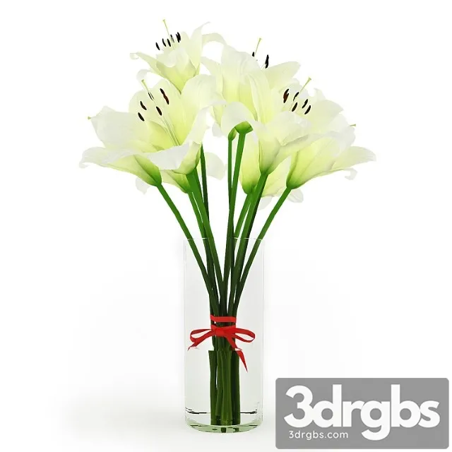 Bielyie Lilii 3D Model Download