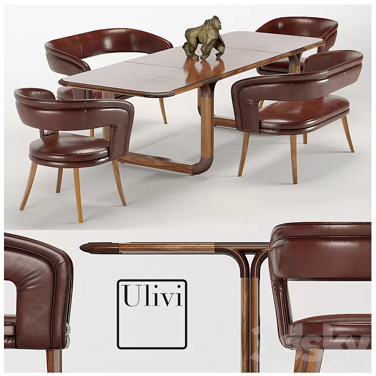 Big Doom Ulivi Salotti 3D Model