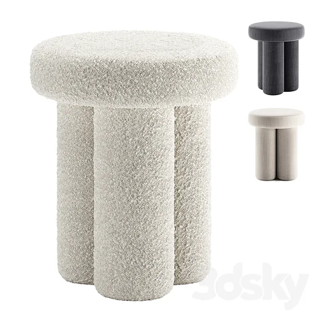 BIG FOOT | Stool by 101 Copenhagen 3DModel