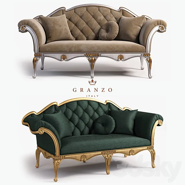 BIJOUX sofa 3D Model BIJOUX sofa 3D Model