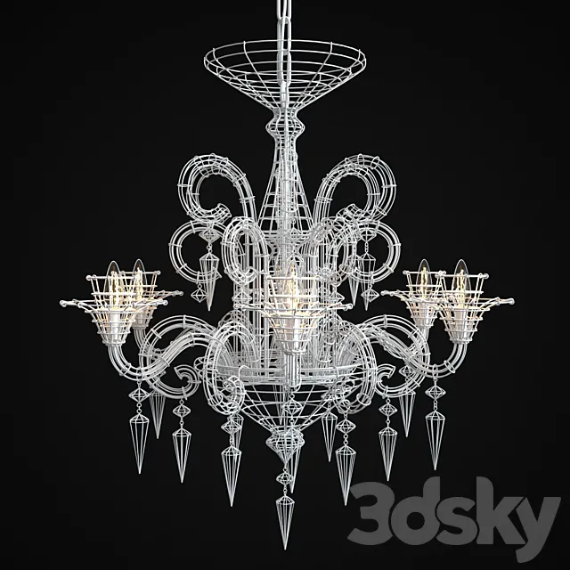 Biju Home _ Grand French Wire 3DModel Biju Home _ Grand French Wire 3DModel