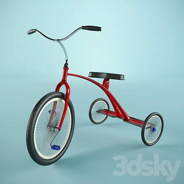Bike Kid 3D Model Bike Kid 3D Model