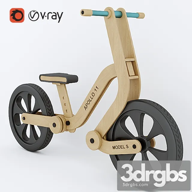 Bikes for Children 3D Model Download