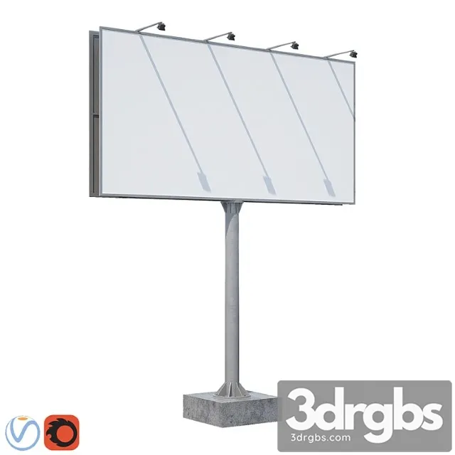 Billboard 3D Model Download Billboard 3D Model Download