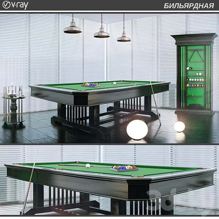 BILLIARD 3D Model