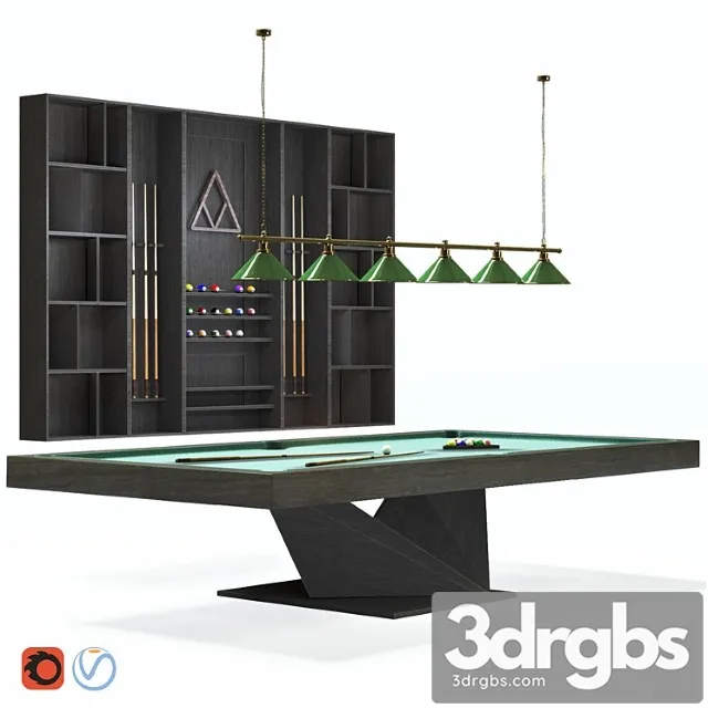 Billiard room set