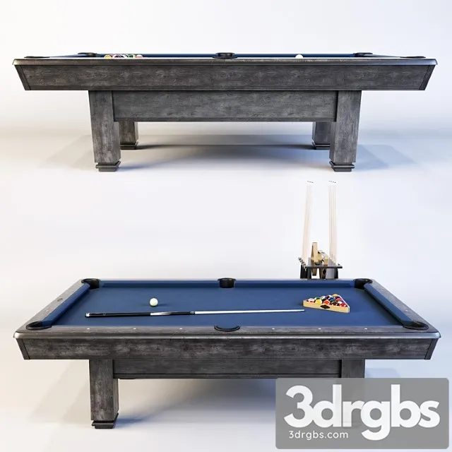 Billiard table brunswick 3D Model Download