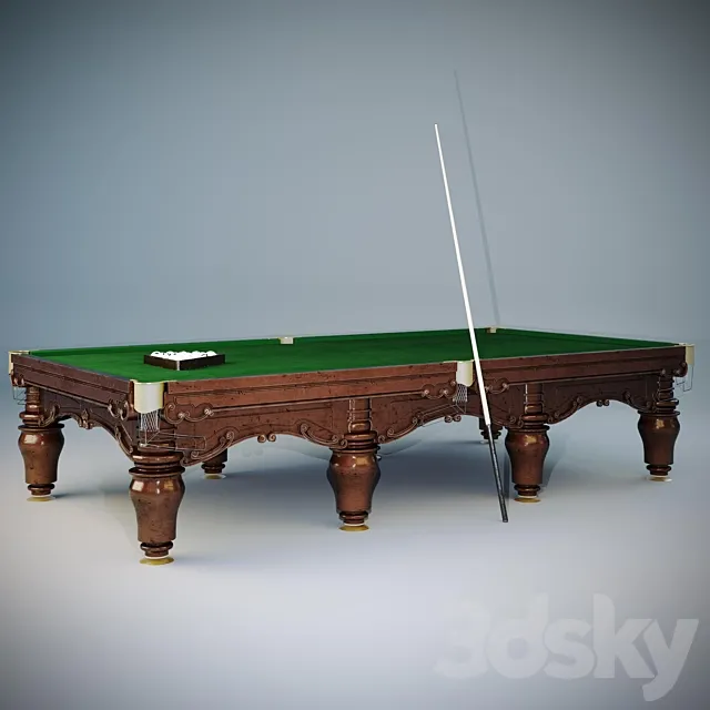 Billiard table “Emperor” 3DModel