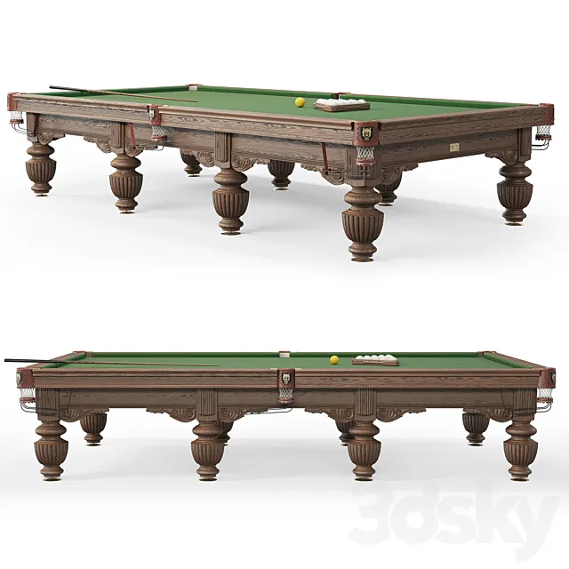 Billiard table Ruptur “Baron” 3DModel