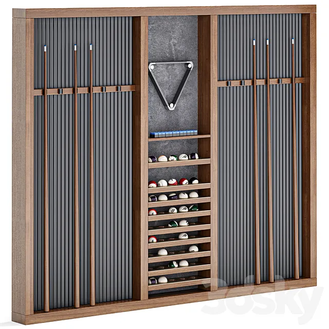 Billiard Wall Rack Free Download
