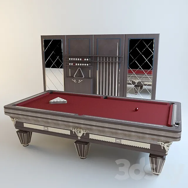 billiards FLORENCE COLLECTIONS 3DModel