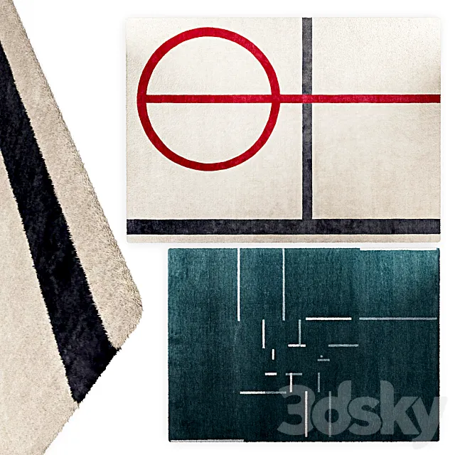 Billie and Dizzy by Poltrona Frau 3D Model Billie and Dizzy by Poltrona Frau 3D Model