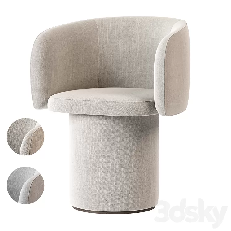 Billie chair by ditreitalia 3D Model Free Download