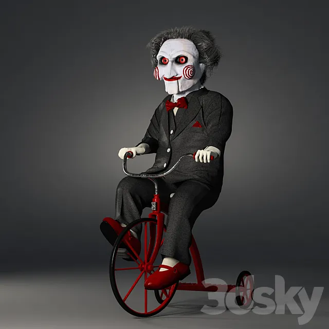 Billy the Puppet 3D Model Billy the Puppet 3D Model