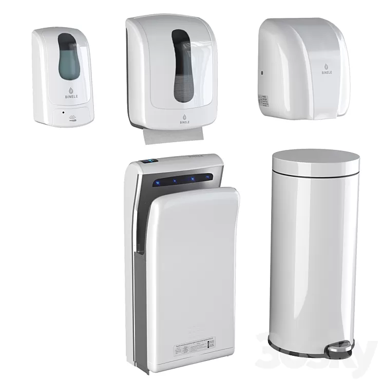 Binele equipment set (hands white) 3D Model Free Download Binele equipment set (hands white) 3D Model Free Download