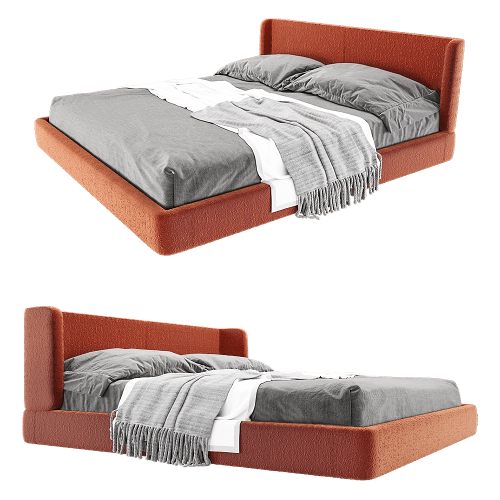 Bino home – Bed Simple 3D Model Bino home – Bed Simple 3D Model