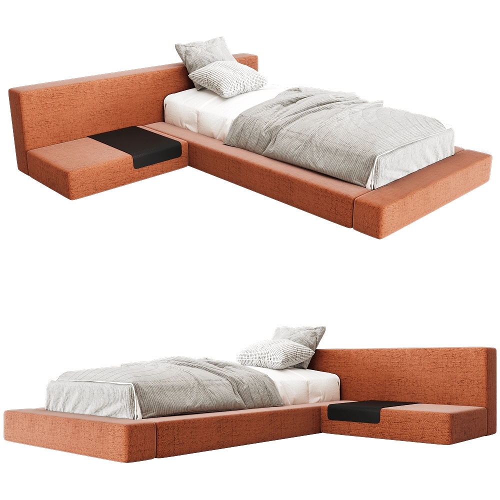 Bino home – Bed Tetris half 3D Model Bino home – Bed Tetris half 3D Model