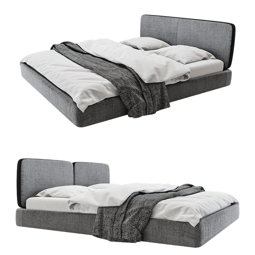 Bino home – Bed too simple 3D Model Bino home – Bed too simple 3D Model