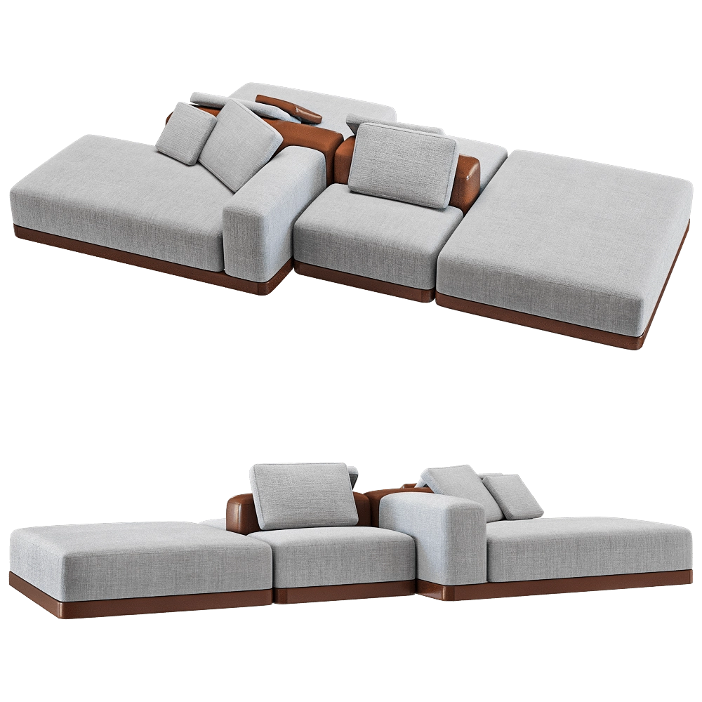 Bino home – Sofa base 3D Model Bino home – Sofa base 3D Model