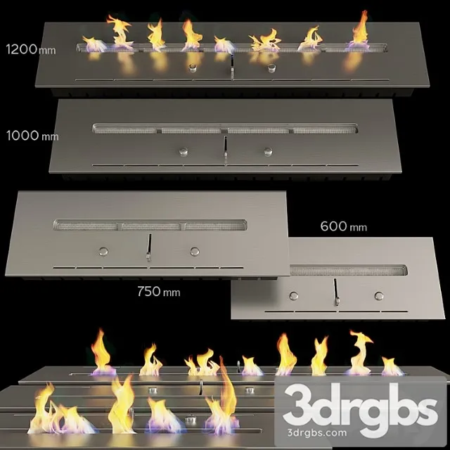Bio-fireplace 3D Model Download