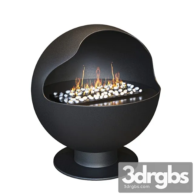 Biofireplace Lux Fire Johnny 3D Model Download