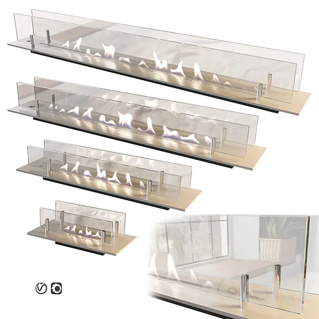 Biofireplaces | Bio fireplaces 3D Model