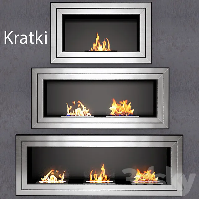 Biofireplaces Juliet (Kratki) 1800_1500_1100 3D Model