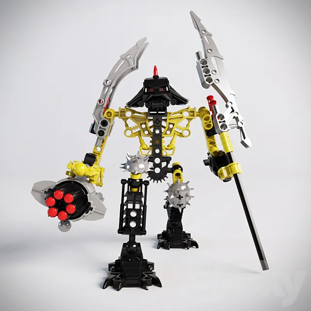 Bionicle Toa Hewkii 3DModel Bionicle Toa Hewkii 3DModel