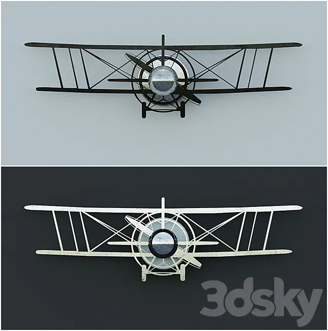 Biplane 3DModel Biplane 3DModel