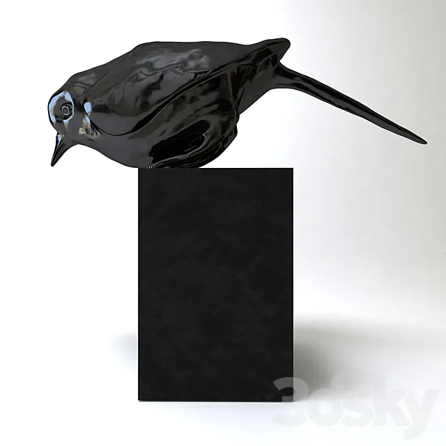 “Bird on Stand” 3DModel