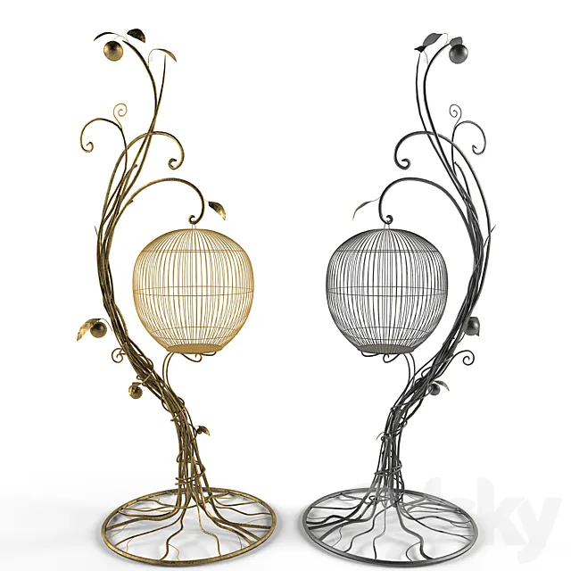 Birdcage 3D Model Birdcage 3D Model