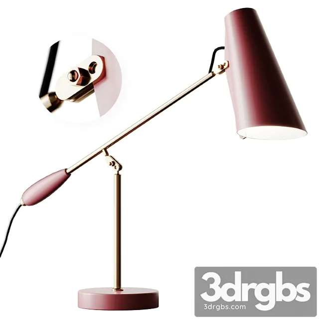 Birdy Table Lamp 3D Model Download