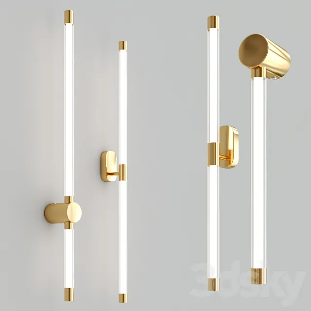 BIRTA wall lamp collection 3D Model BIRTA wall lamp collection 3D Model