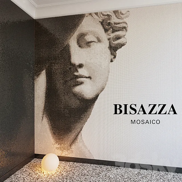 BISAZZA _ ENDIMIONE WALL _ Mosaico 3DModel BISAZZA _ ENDIMIONE WALL _ Mosaico 3DModel