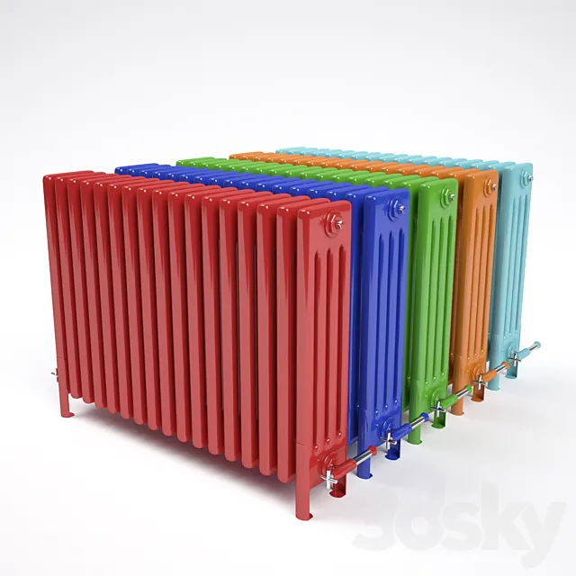 Bisque Radiators 3DModel