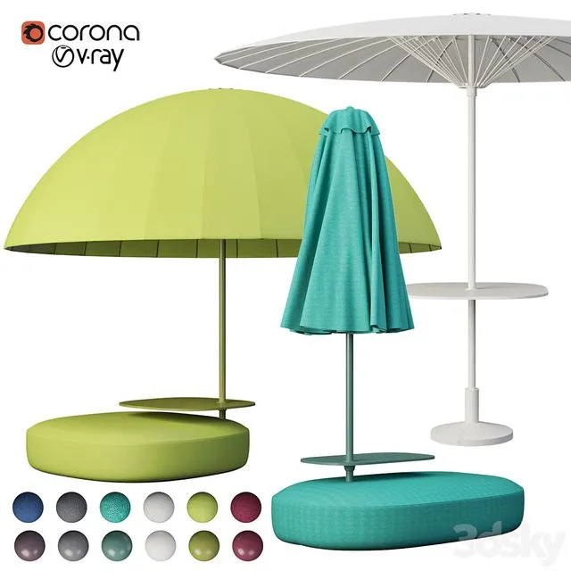 Bistro and clique 3D Model