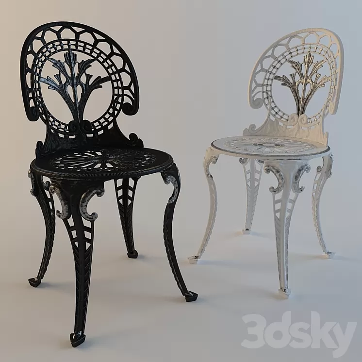 Bistro_chair 3D Model