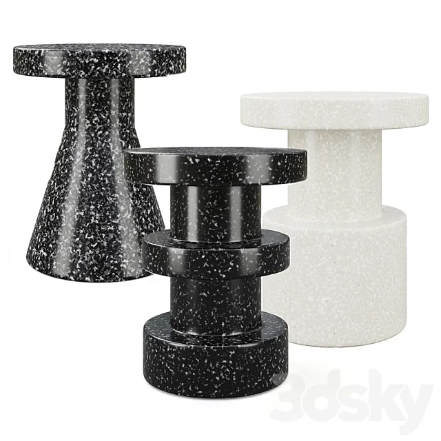 Bit Stool Normann Copenhagen 3DModel Bit Stool Normann Copenhagen 3DModel