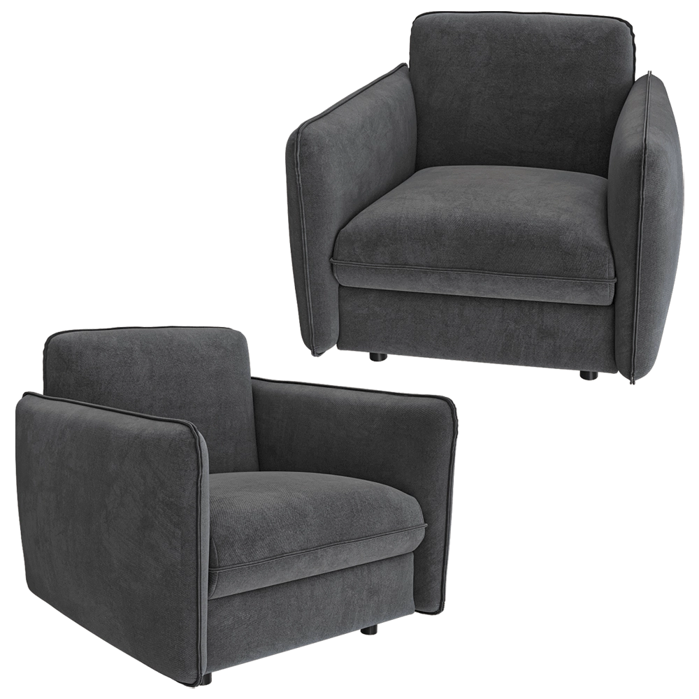 Bizzarto – Armchair Riva 3D Model