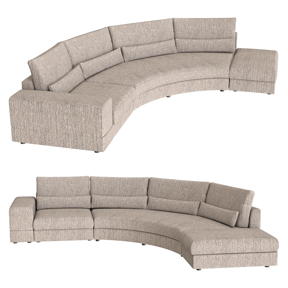 Bizzarto – Sofa Columbus 3D Model Bizzarto – Sofa Columbus 3D Model