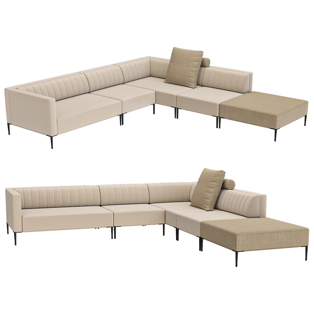 Bizzarto – Sofa Como 3D Model Bizzarto – Sofa Como 3D Model