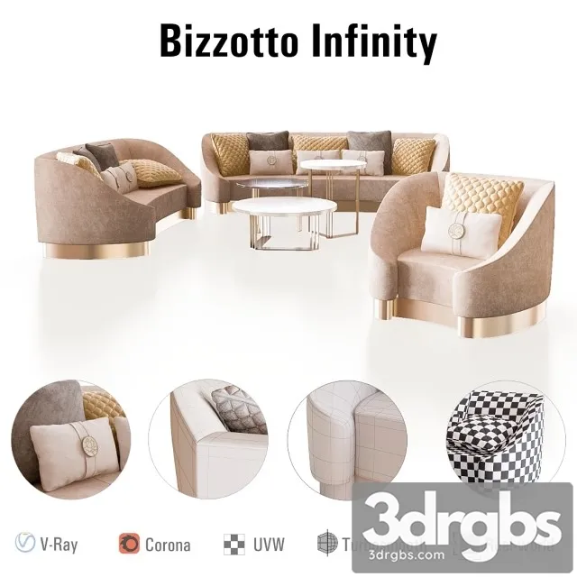 Bizzotto Infinity Furniture Set 3D Model Download Bizzotto Infinity Furniture Set 3D Model Download