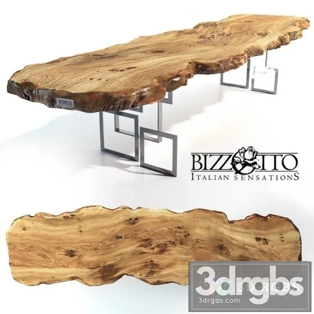 Bizzotto Table 3D Model Download Bizzotto Table 3D Model Download
