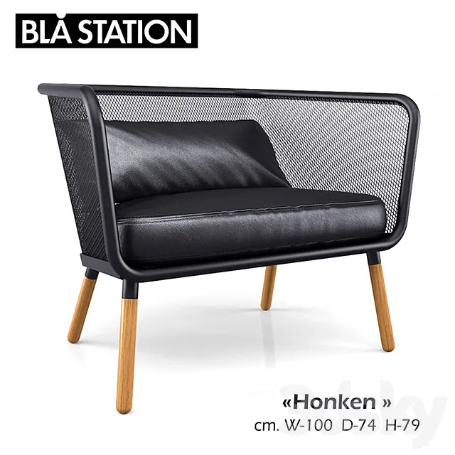 Bla station “Honken” 3DModel